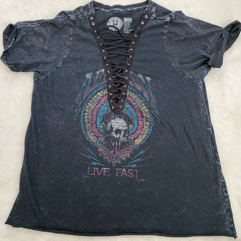 Graphic Black Tee